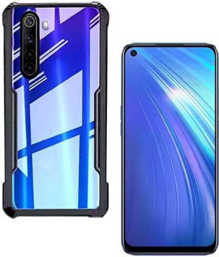     			Bright Traders Shock Proof Case Compatible For Polycarbonate REALME 6 ( Pack of 1 )