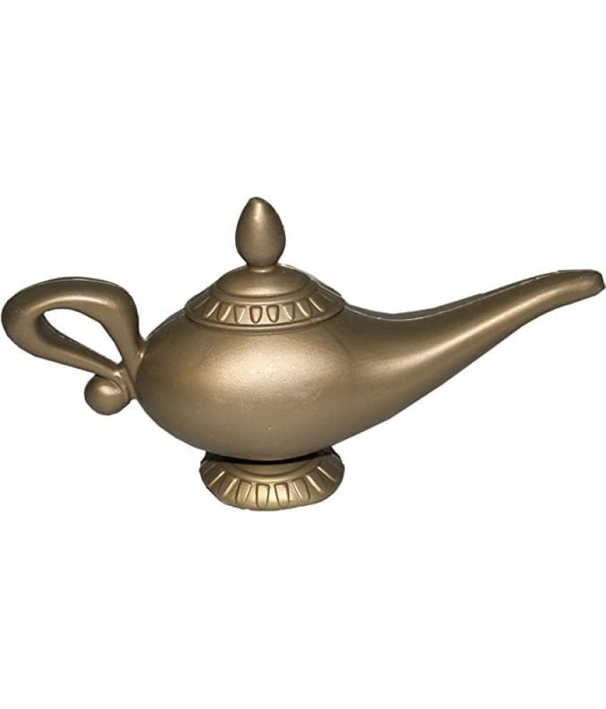     			Kaku Fancy Dresses Aladdin's Lamp Cosplay Halloween Props, Genie Lamp Props, Decorative God Vintage Aladdin Lamp, Aladdin Costume Accessory For Kids