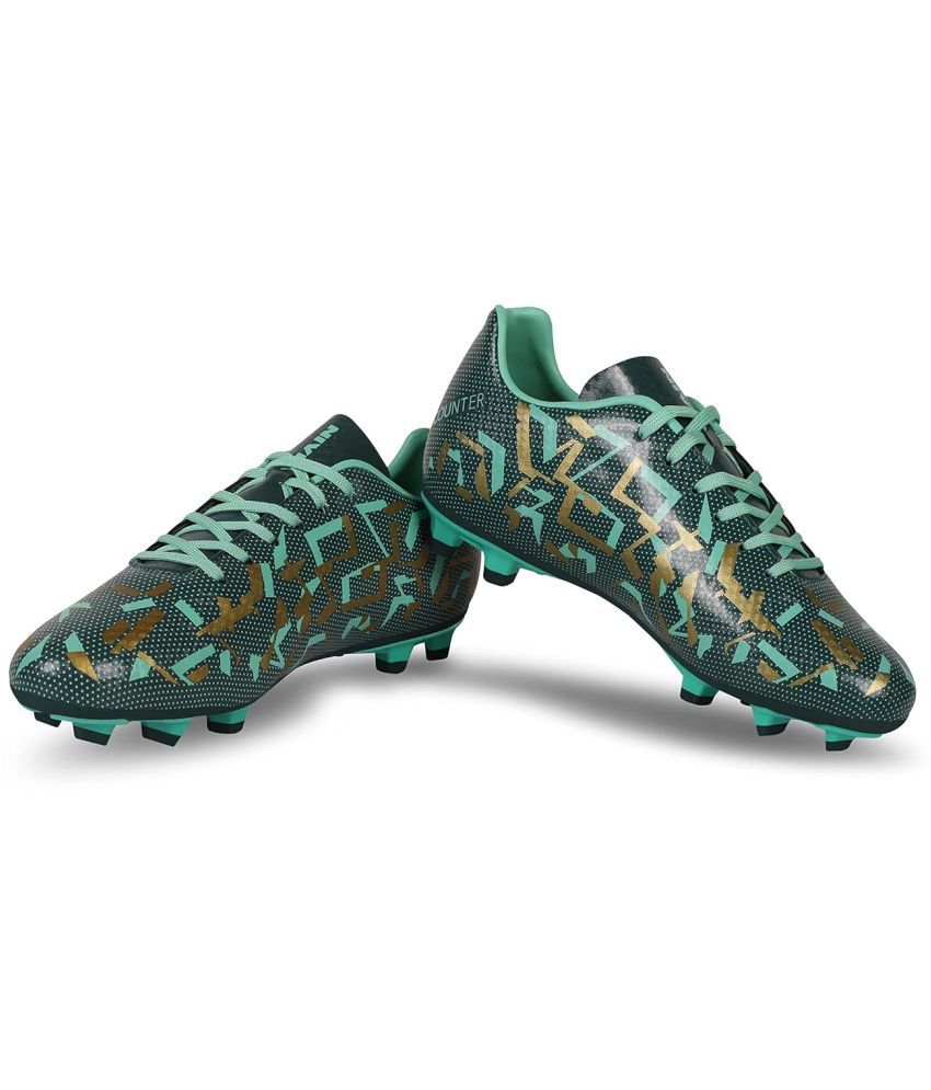     			Nivia Green Football Shoes