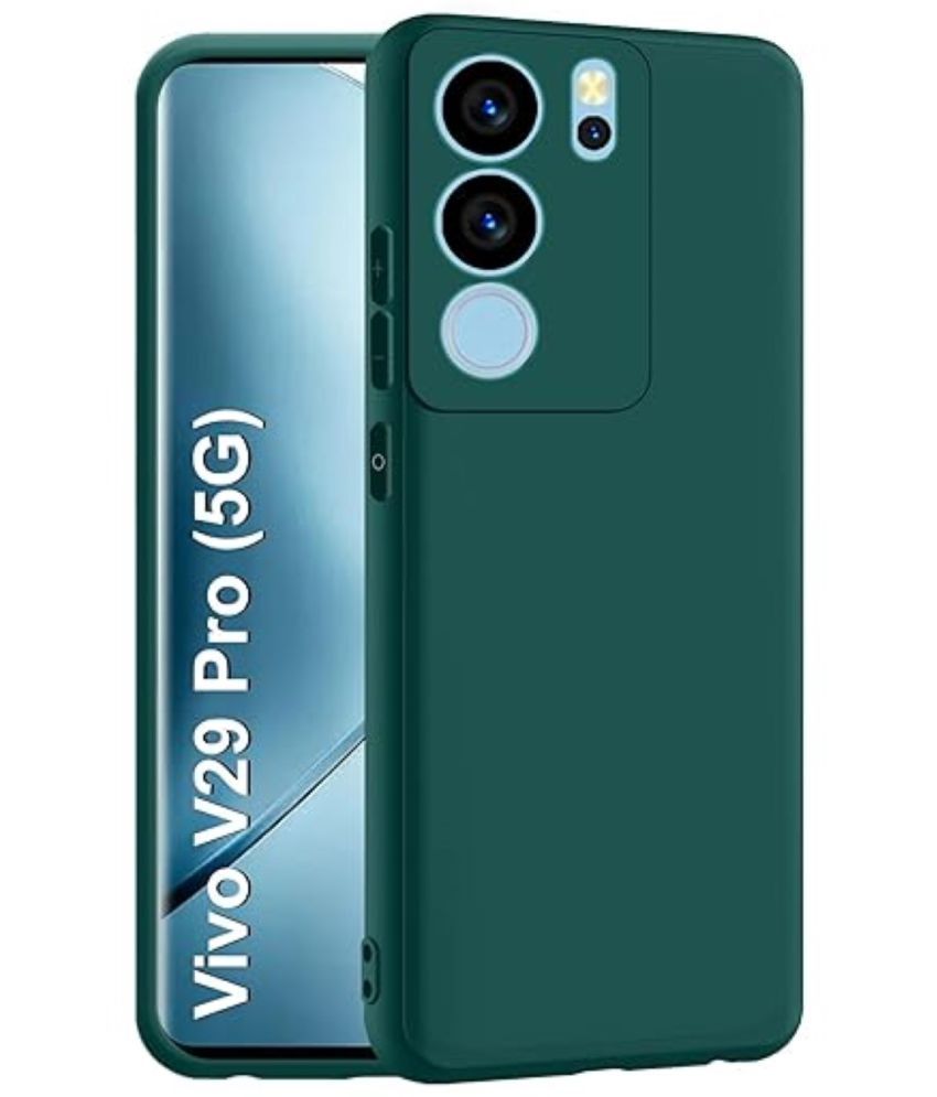     			Case Vault Covers Silicon Soft cases Compatible For Silicon Vivo V29 5G ( Pack of 1 )