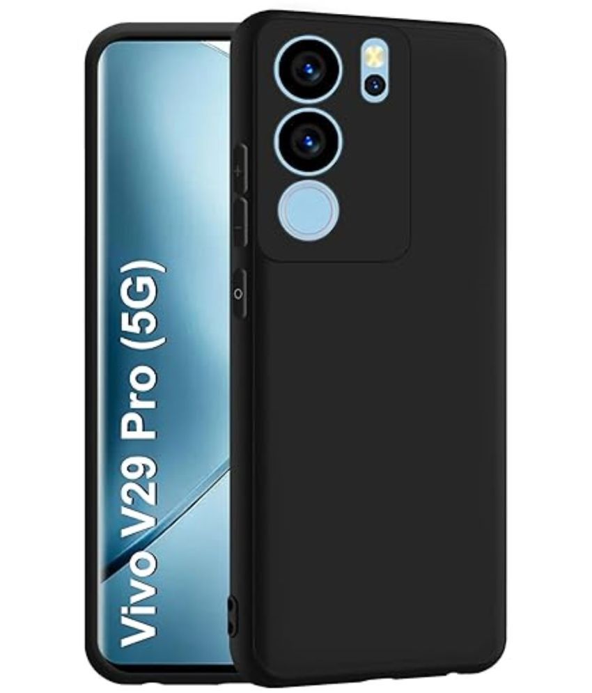     			Case Vault Covers Silicon Soft cases Compatible For Silicon Vivo V29 Pro 5G ( Pack of 1 )