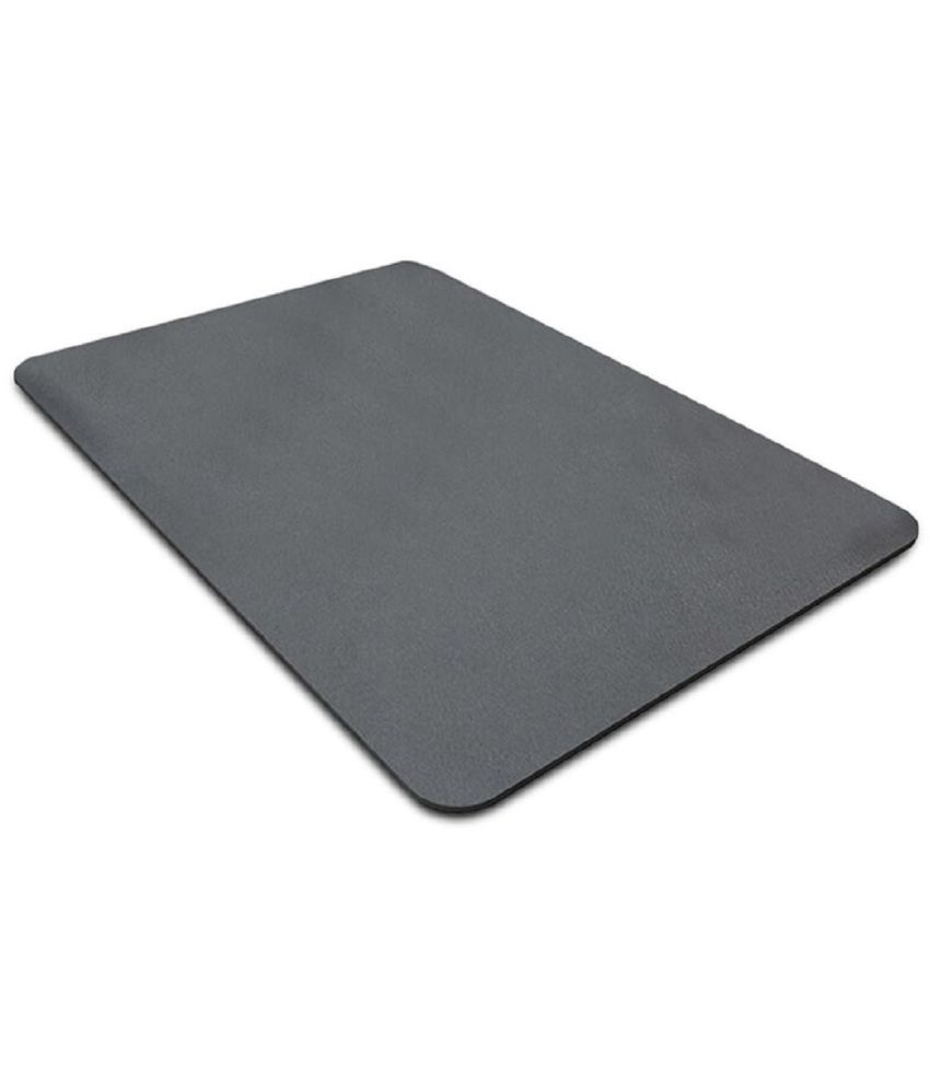     			NAMRA Rubber Solid Table Mats ( 40 cm x 60 cm ) Pack of 1 - Gray