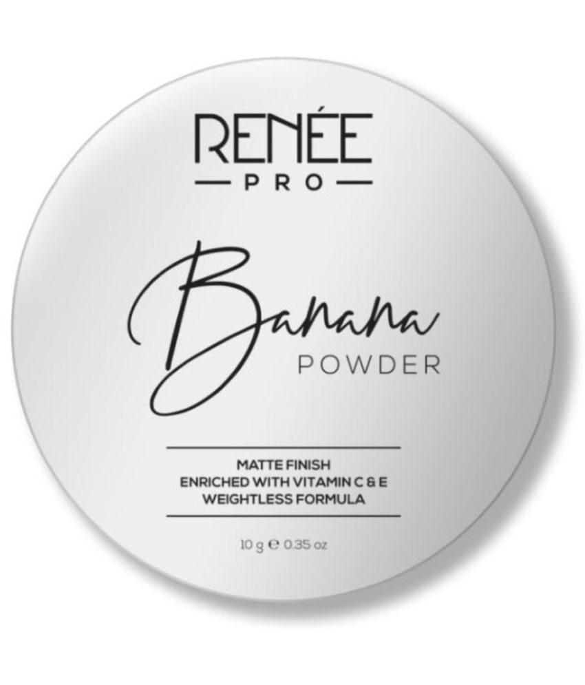     			RENEE Pro Banana Loose Powder - Medium Beige - Sets Makeup, Controls Shine- Long- Lasting, 10 Gm