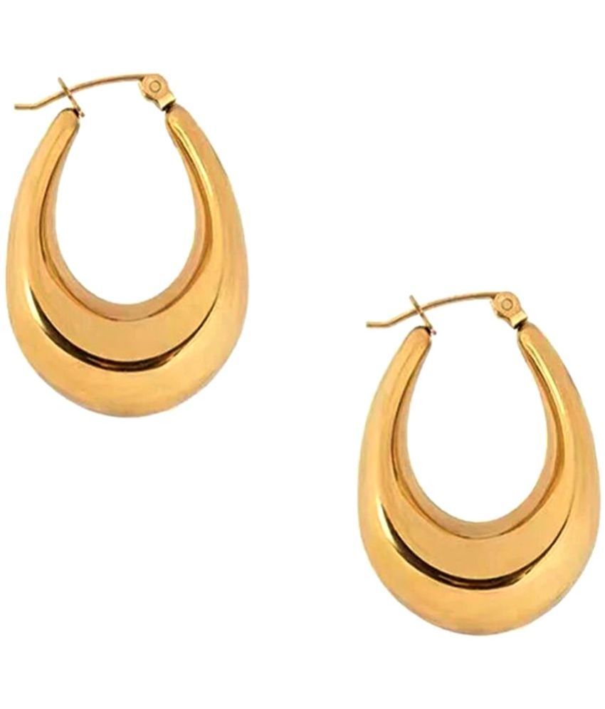     			Thrillz Gold Bali Earrings ( Pack of 1 )