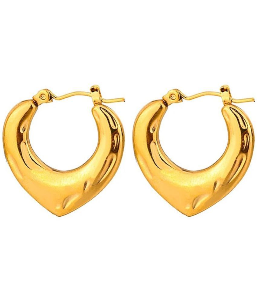     			Thrillz Gold Bali Earrings ( Pack of 1 )