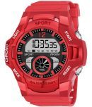 Hala Red Resin Digital Men's Watch