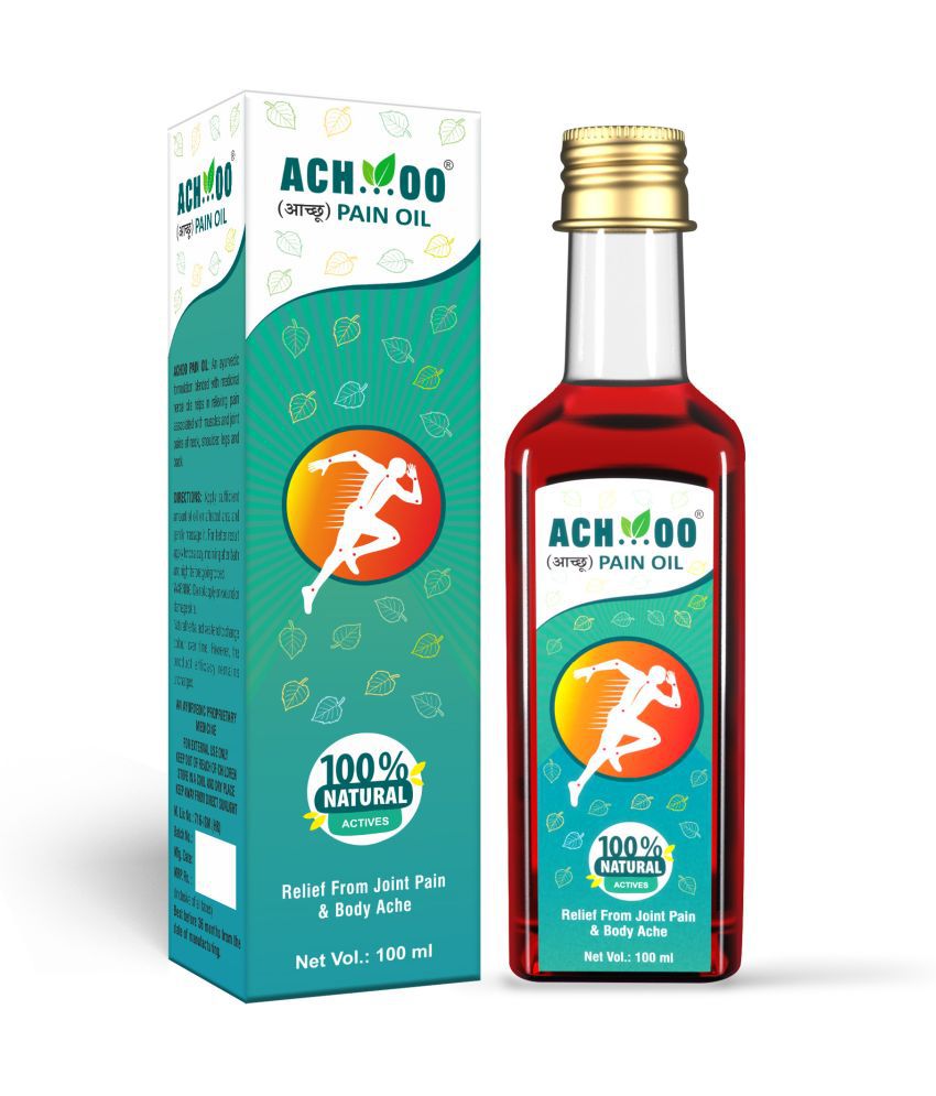     			Achoo Pain Relief Oil for Joint, Muscle & Body Pain, Arthritis related Pain & Sprain 100ml