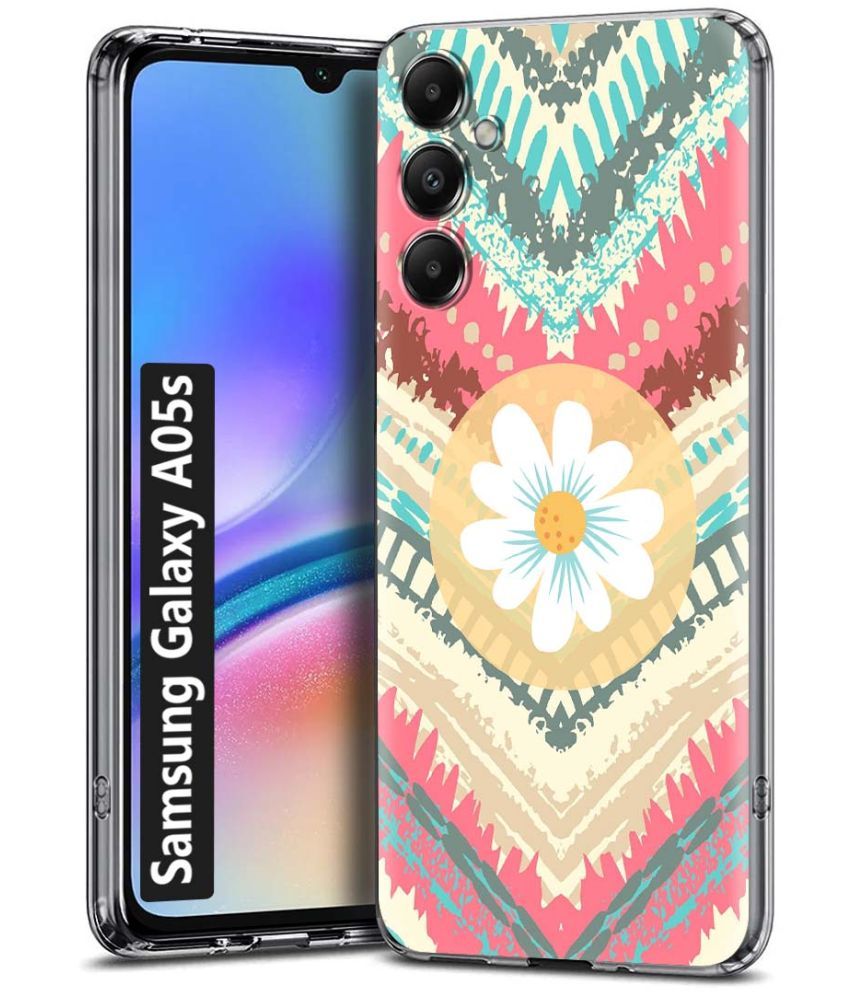     			Fashionury Multicolor Printed Back Cover Silicon Compatible For Samsung Galaxy A05s ( Pack of 1 )