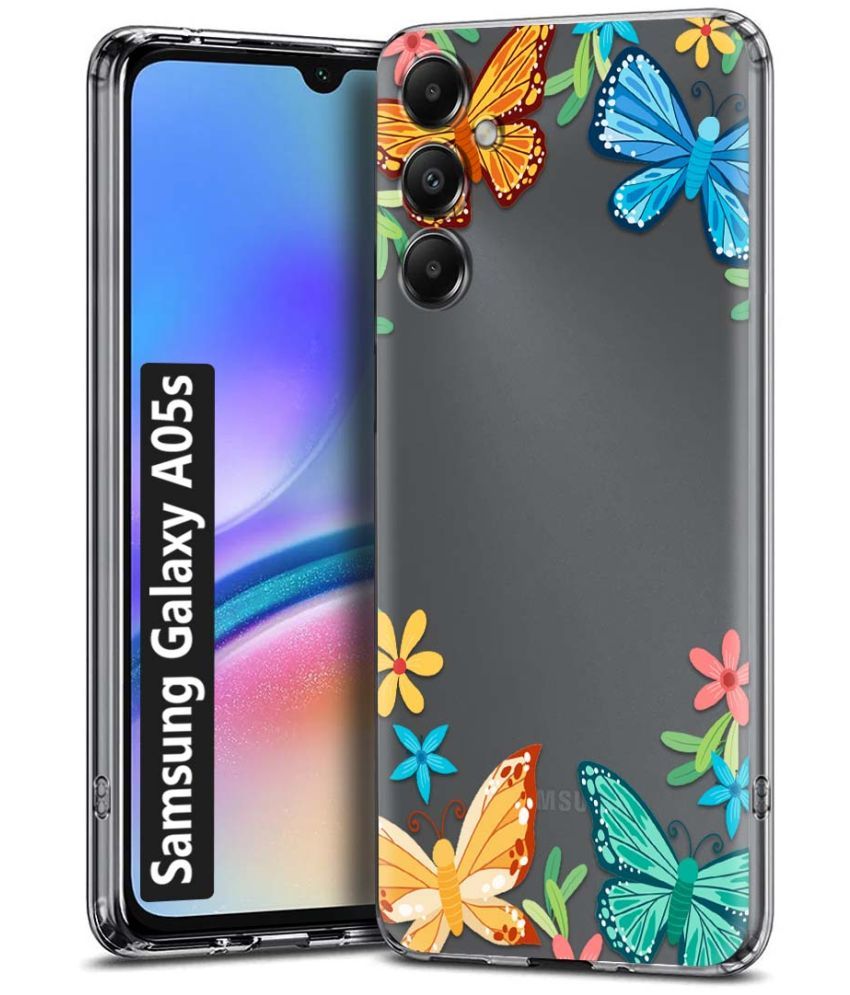     			Fashionury Multicolor Printed Back Cover Silicon Compatible For Samsung Galaxy A05s ( Pack of 1 )