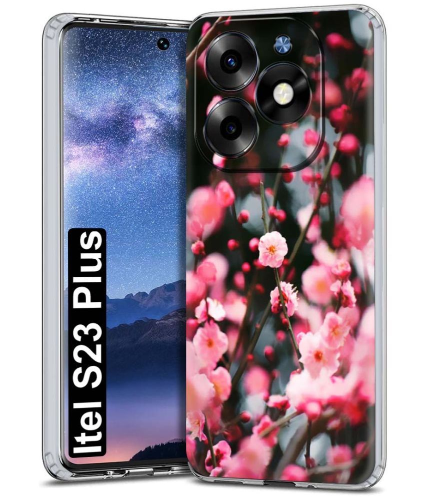     			Fashionury Multicolor Printed Back Cover Silicon Compatible For Itel S23 Plus ( Pack of 1 )