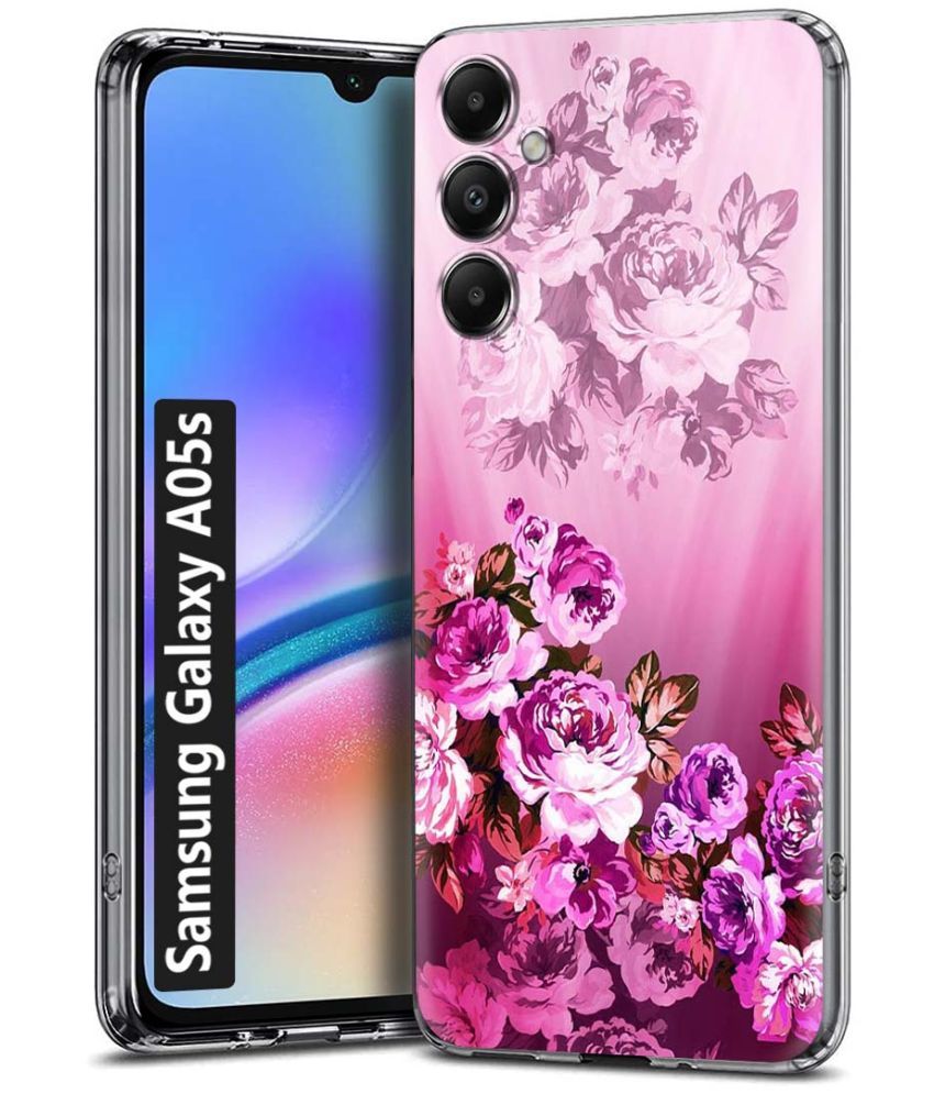     			Fashionury Multicolor Printed Back Cover Silicon Compatible For Samsung Galaxy A05s ( Pack of 1 )