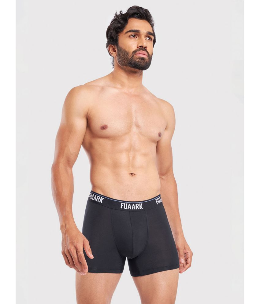     			Fuaark Modal Men's Trunks ( Black ) Ultra Soft Modal