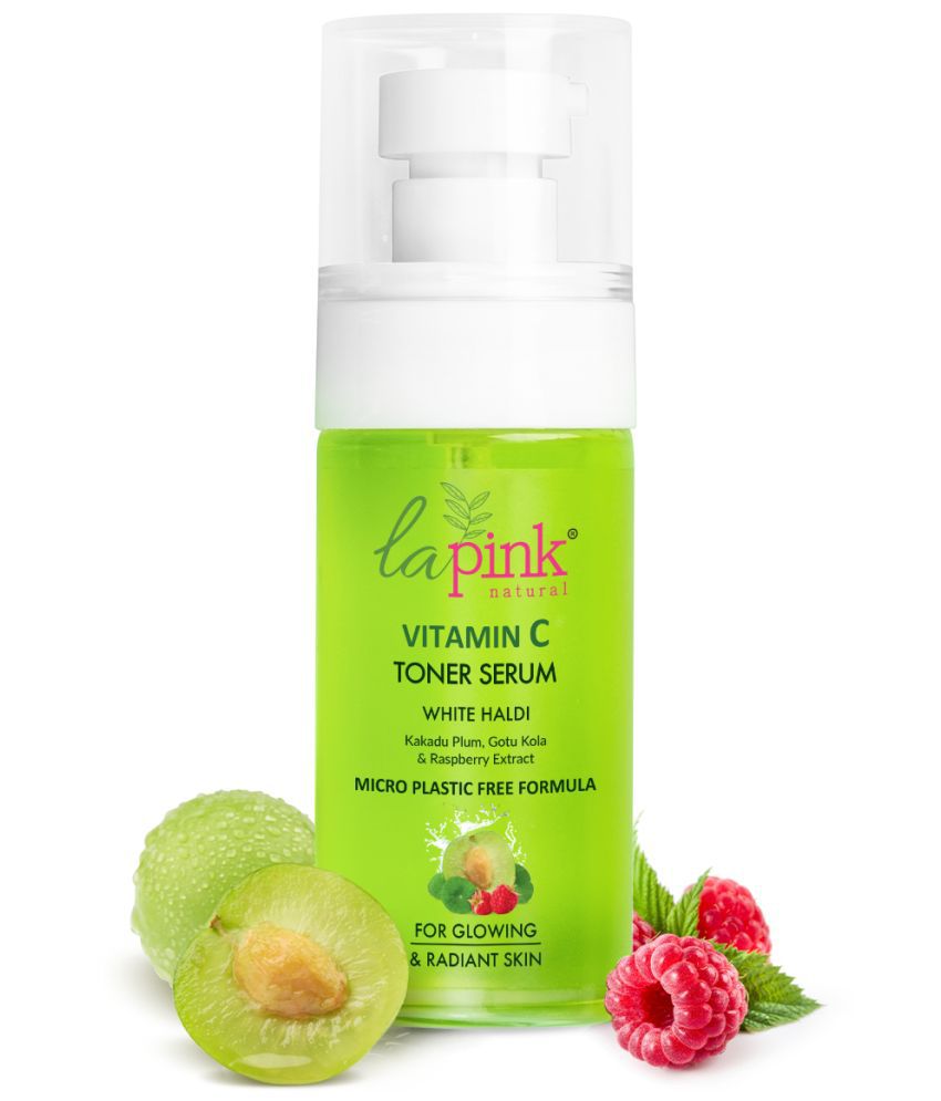     			La Pink Vitamin C 2in1 Toner Face Serum 100% Microplastic Free Formula For Glowing Radiant Skin 50ml