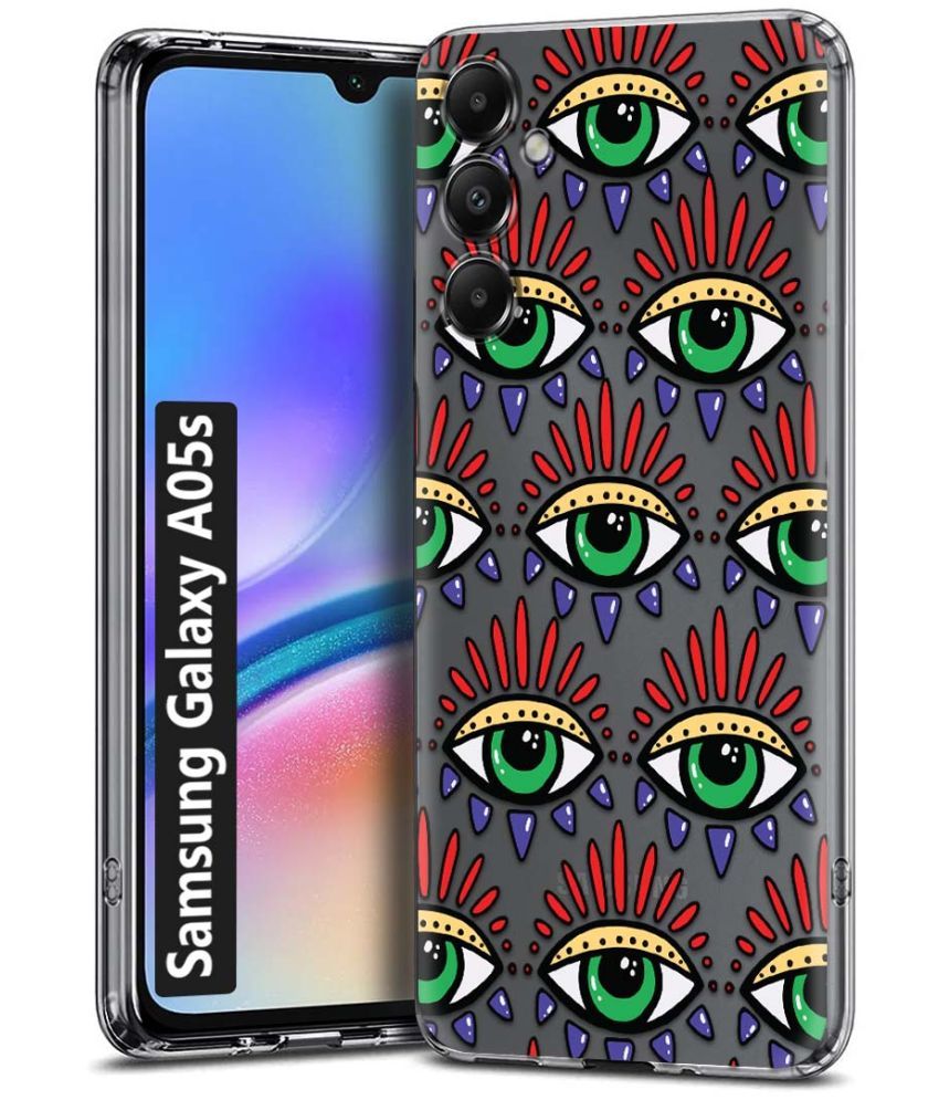     			NBOX Multicolor Printed Back Cover Silicon Compatible For Samsung Galaxy A05s ( Pack of 1 )