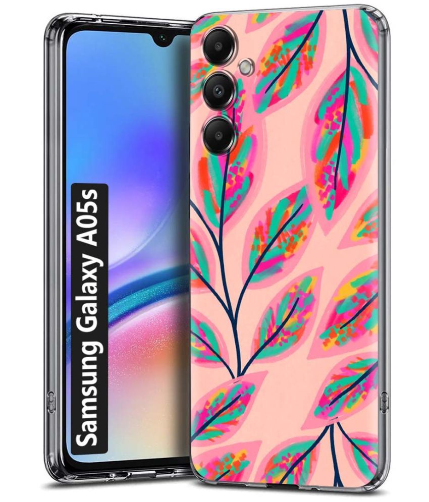     			NBOX Multicolor Printed Back Cover Silicon Compatible For Samsung Galaxy A05s ( Pack of 1 )