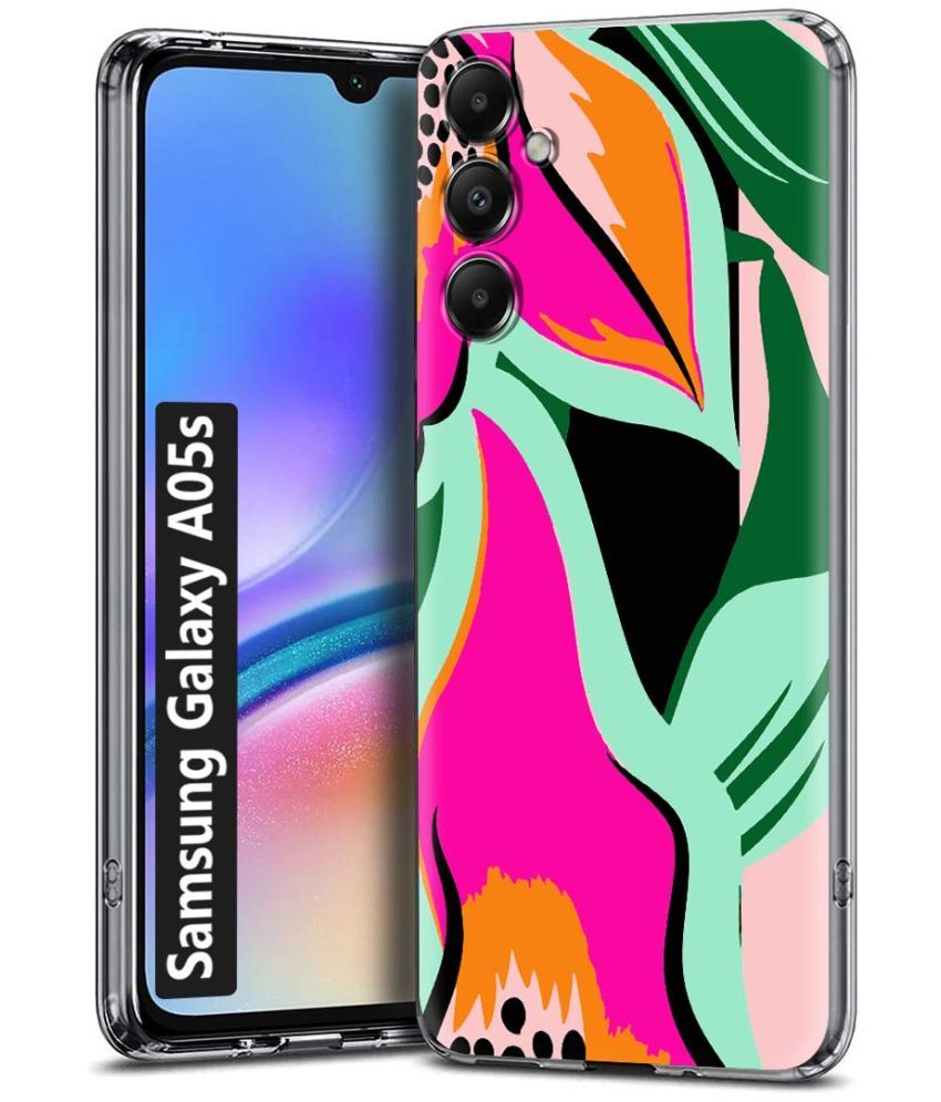     			NBOX Multicolor Printed Back Cover Silicon Compatible For Samsung Galaxy A05s ( Pack of 1 )