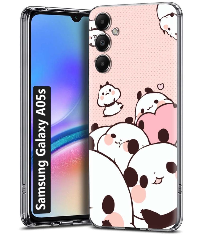     			NBOX Multicolor Printed Back Cover Silicon Compatible For Samsung Galaxy A05s ( Pack of 1 )