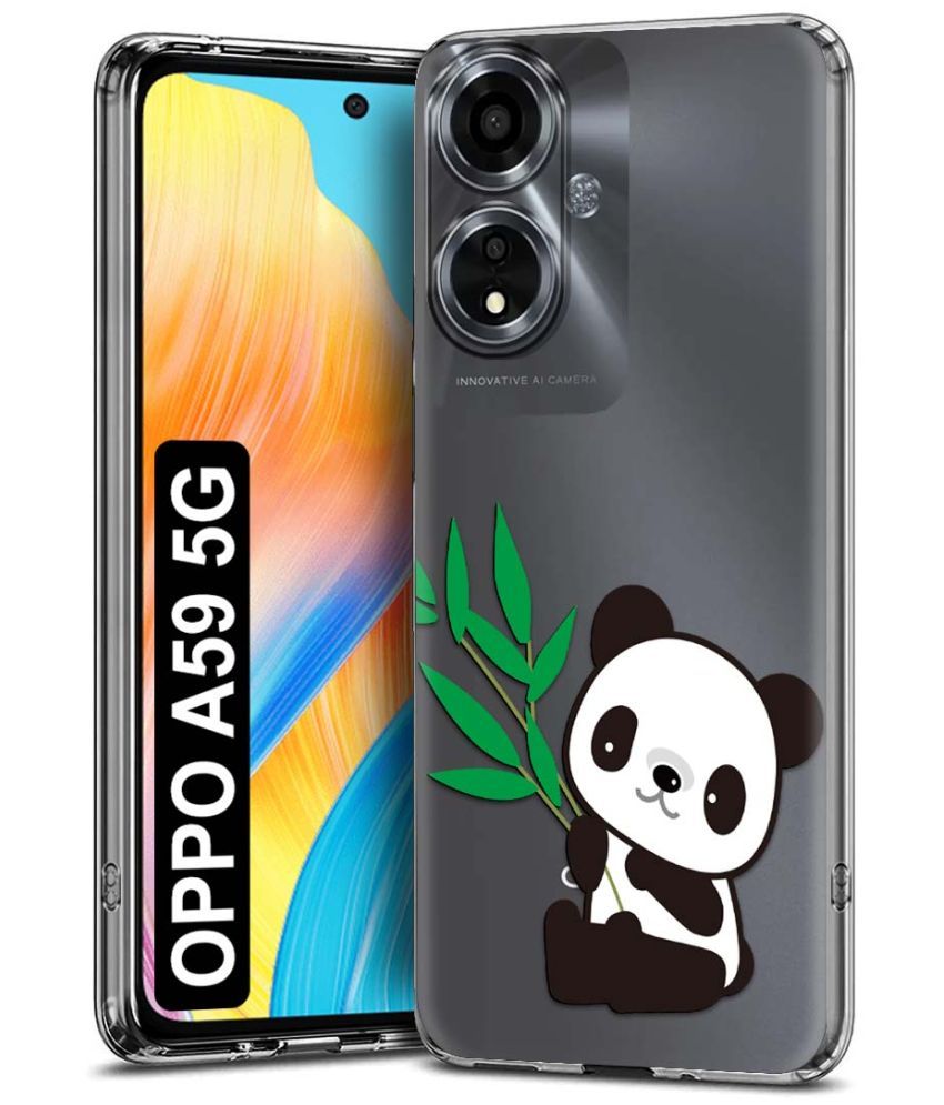     			NBOX Multicolor Printed Back Cover Silicon Compatible For Oppo A59 5G ( Pack of 1 )