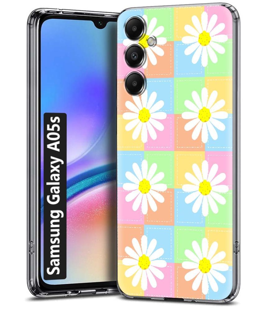     			NBOX Multicolor Printed Back Cover Silicon Compatible For Samsung Galaxy A05s ( Pack of 1 )