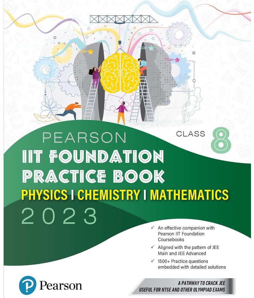     			Pearson IIT Foundation Practice Book Physics, Chemistry & Mathematics - Class 8