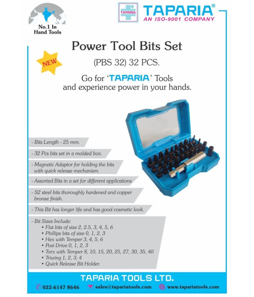     			Taparia 32 Pcs Screwdriver Set