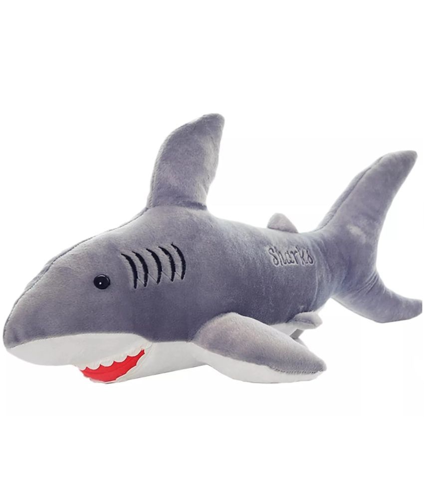     			Tickles Shark Stuffed Plush Animal Soft Toy (Color :Grey Size:38 Cm)