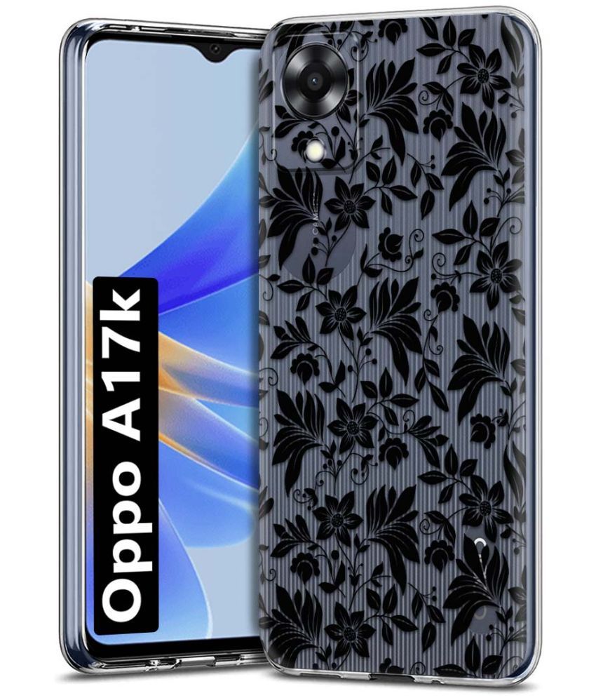     			Fashionury Multicolor Printed Back Cover Silicon Compatible For Oppo A17K ( Pack of 1 )