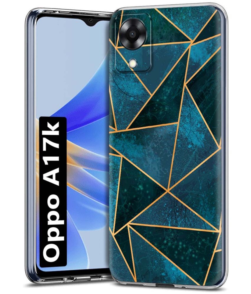     			Fashionury Multicolor Printed Back Cover Silicon Compatible For Oppo A17K ( Pack of 1 )