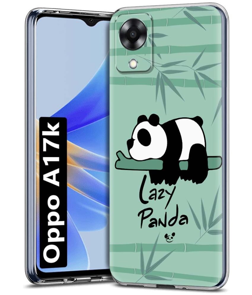     			Fashionury Multicolor Printed Back Cover Silicon Compatible For Oppo A17K ( Pack of 1 )