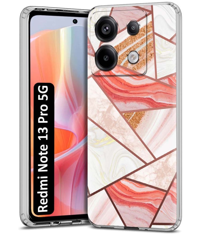     			Fashionury Multicolor Printed Back Cover Silicon Compatible For Redmi Note 13 Pro 5G ( Pack of 1 )