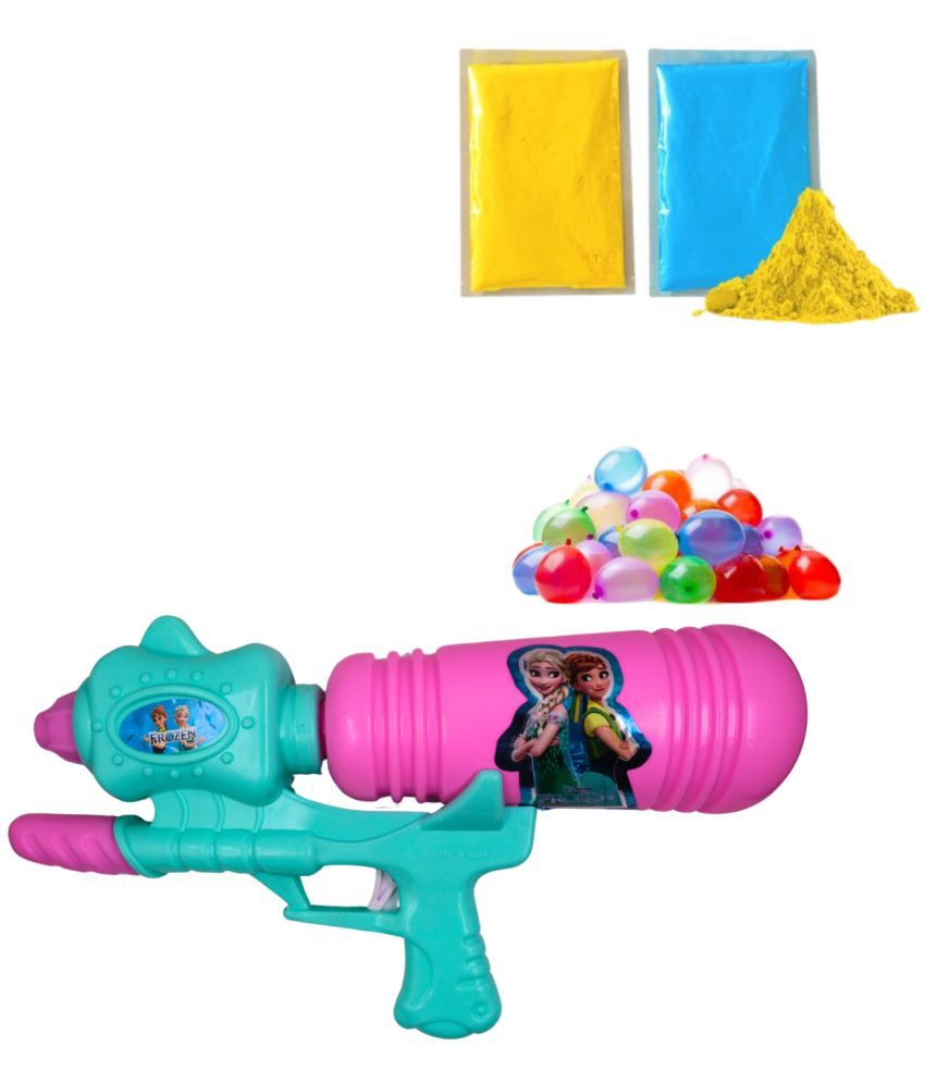     			High-Pressure Holi Pichakaree Water Gun, Non-Toxic & Easy to Hold in Kids Hands GT836