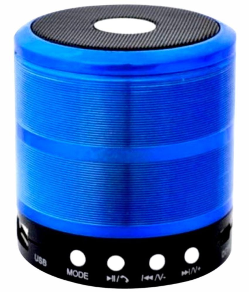     			Neo 887 MINI 5 W Bluetooth Speaker Bluetooth v5.0 with USB Playback Time 2 hrs Blue