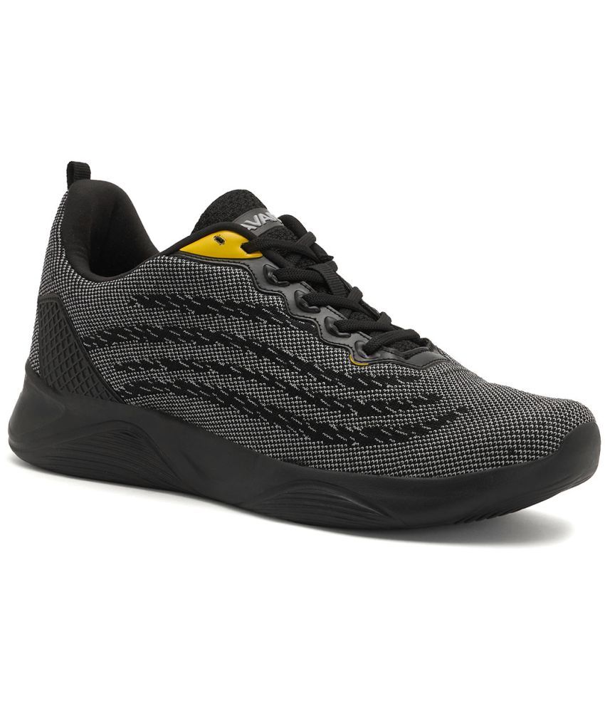     			Avant Vision Black Men's Sports Running Shoes