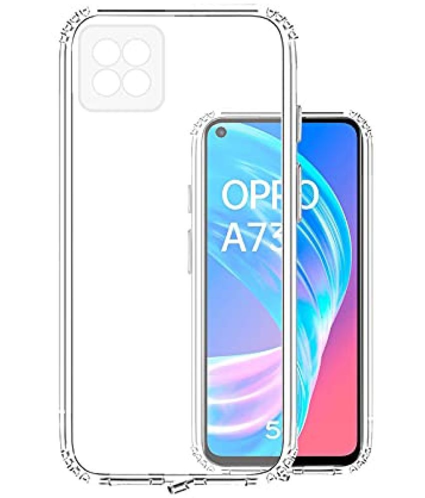     			Doyen Creations Plain Cases Compatible For Silicon OPPO A73 5G ( Pack of 1 )