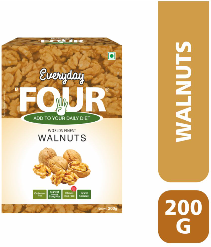     			Everyday Four Walnut Kernels ( Akhrot ) 200g | The Brain Food |