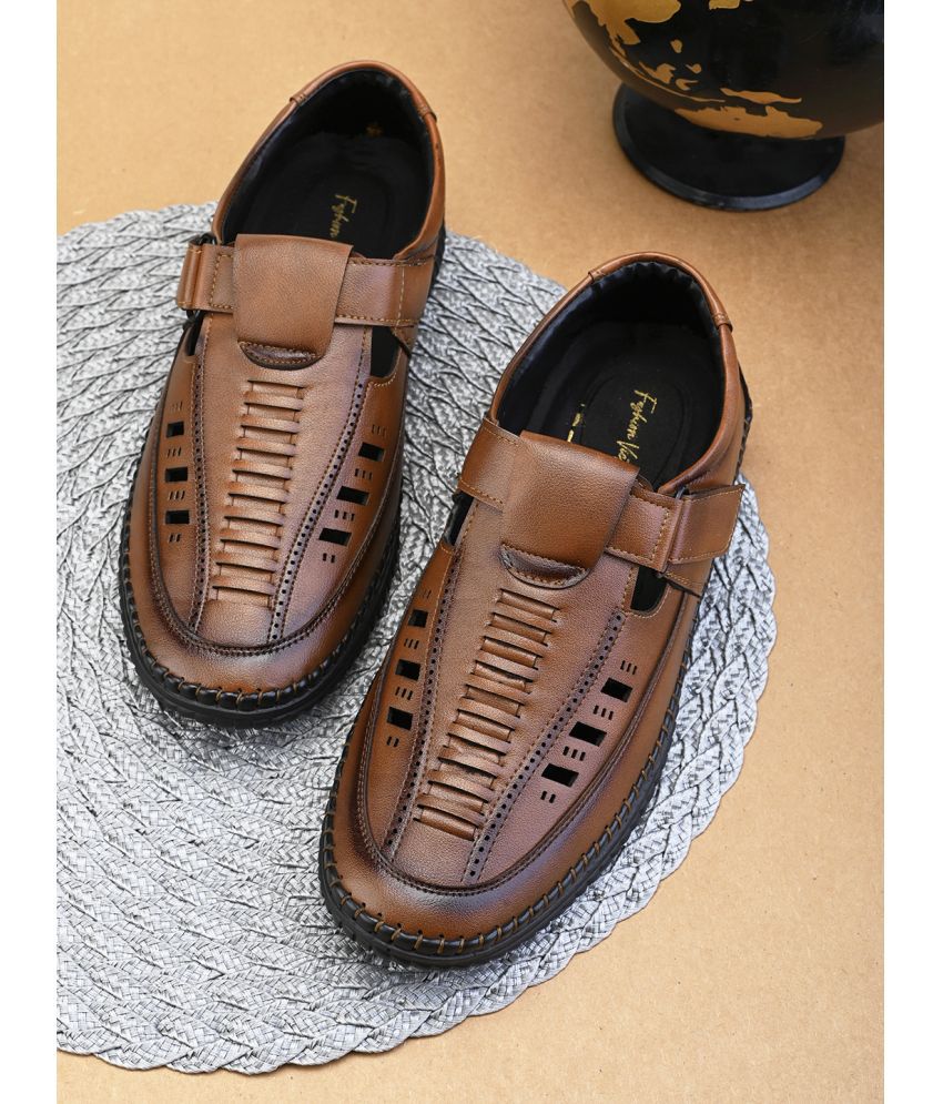     			Fashion Victim - Brown Men's Sandals