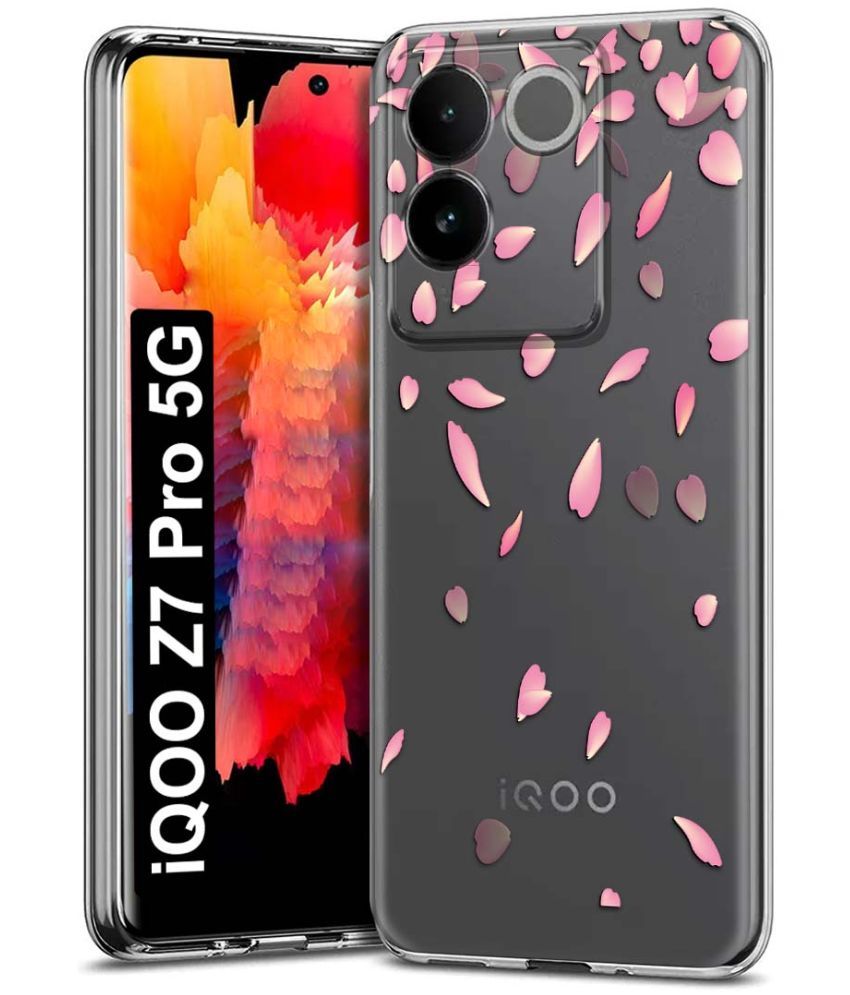     			Fashionury Multicolor Printed Back Cover Silicon Compatible For iQOO Z7 Pro 5G ( Pack of 1 )