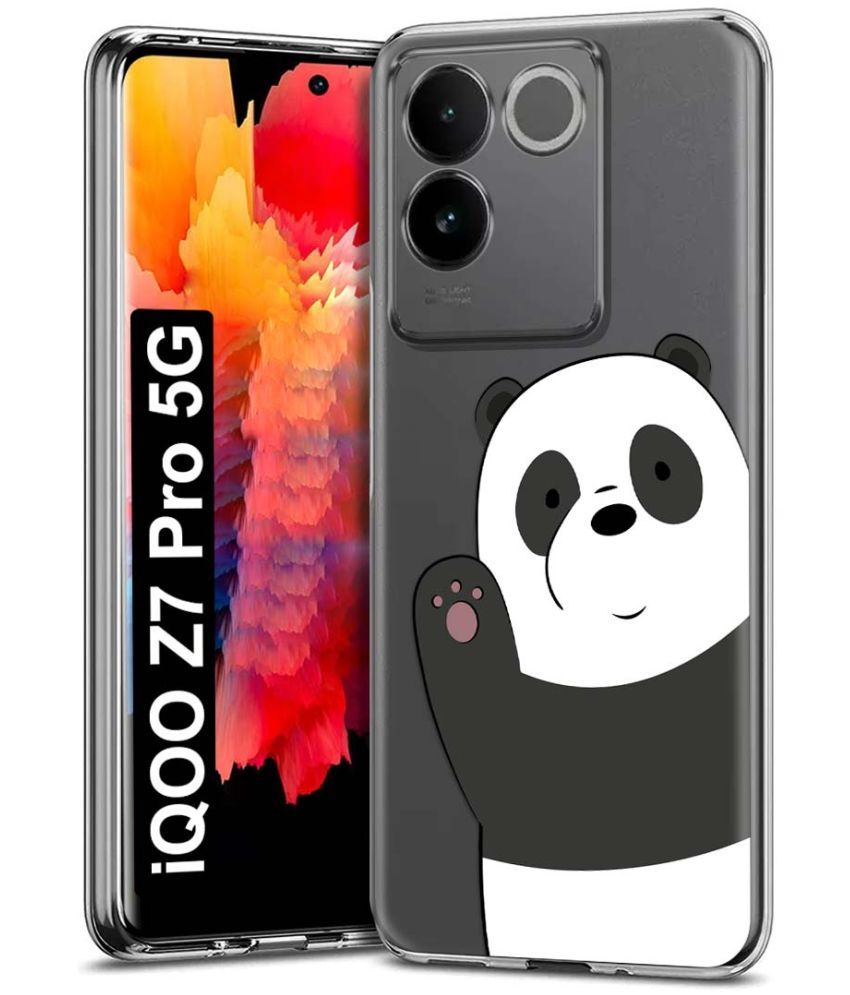     			Fashionury Multicolor Printed Back Cover Silicon Compatible For iQOO Z7 Pro 5G ( Pack of 1 )