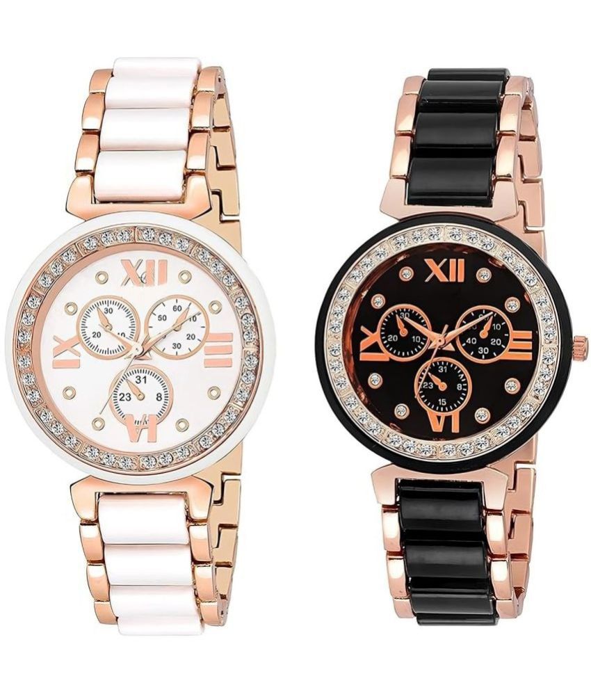     			DECLASSE Analog Watch Watches Combo For Women and Girls ( Pack of 2 )