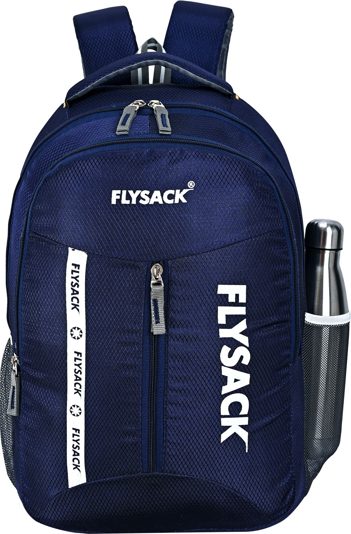     			FLYSACK Blue PU Backpack ( 40 Ltrs )