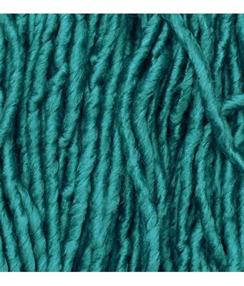     			GANGA Knitting Yarn Thick Chunky Wool, Deep Blue 300 gm Best Used with Knitting Needles, Crochet Needles Wool Yarn for Knitting. by GANGA