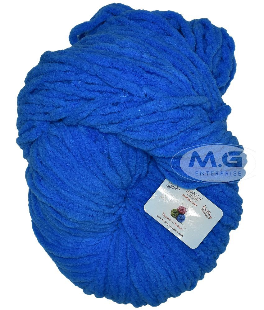     			Ganga Knitting Yarn Thick Chunky Wool, VT Froji 300 gm Best Used with Knitting Needles, Crochet Needles Wool Yarn for Knitting - ajd