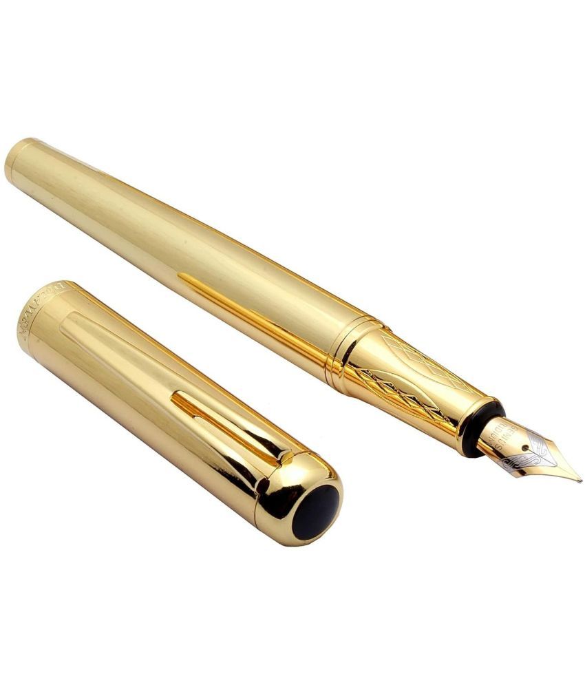     			Krink Gold Fine Line Fountain Pen ( Pack of 1 )