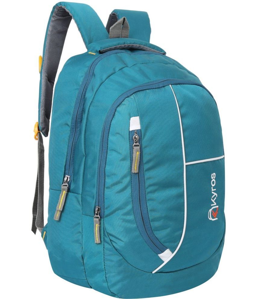     			Kyros Blue Polyester Backpack ( 45 Ltrs )