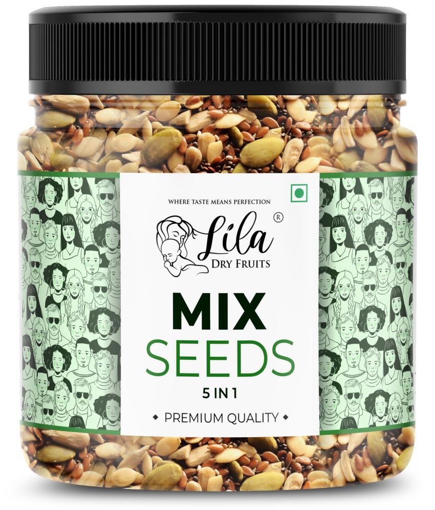     			Lila Dry Fruits Mixed Seeds 500 gm Each Jar(Pack of 1)