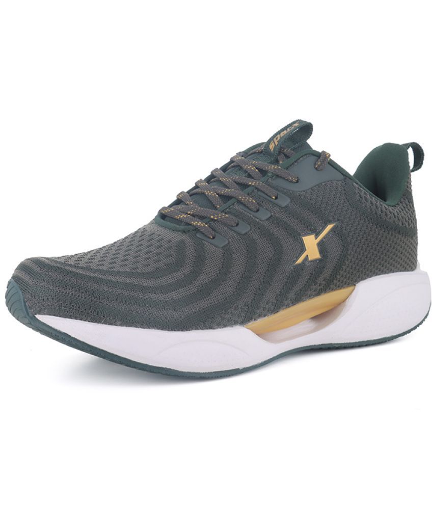     			Sparx Green Men's Sports Running Shoes