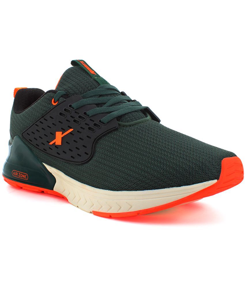     			Sparx Green Men's Sports Running Shoes
