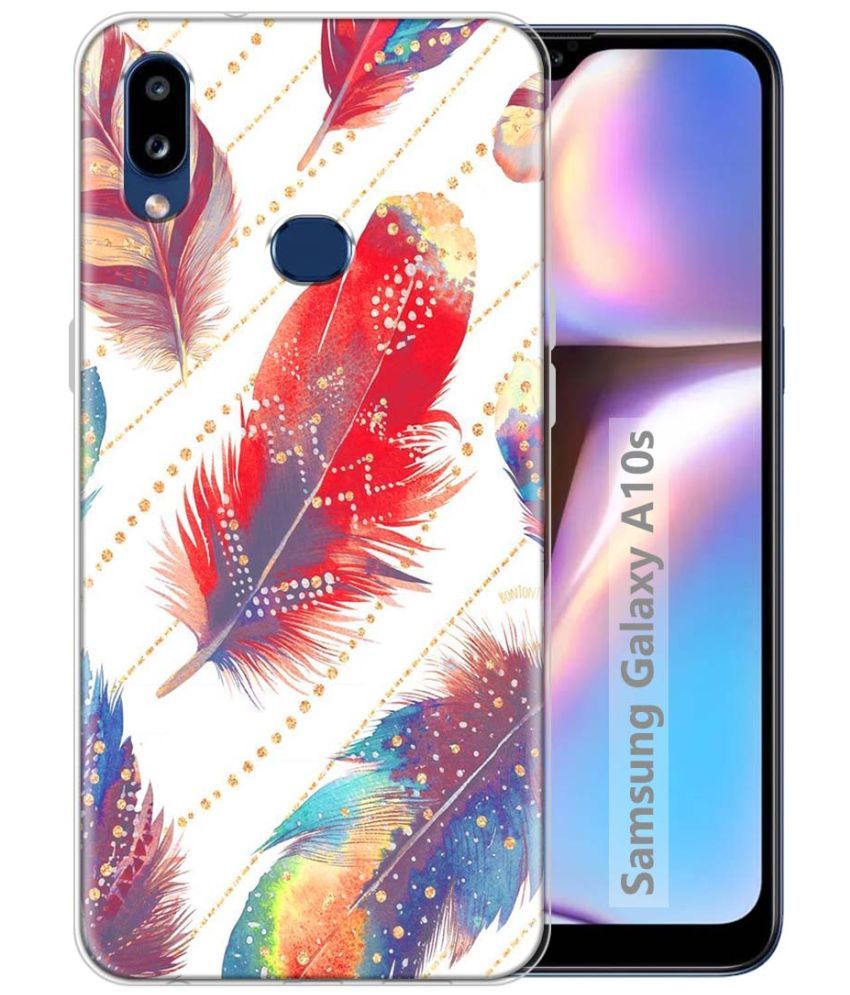     			Fashionury Multicolor Printed Back Cover Silicon Compatible For Samsung Galaxy A10s ( Pack of 1 )