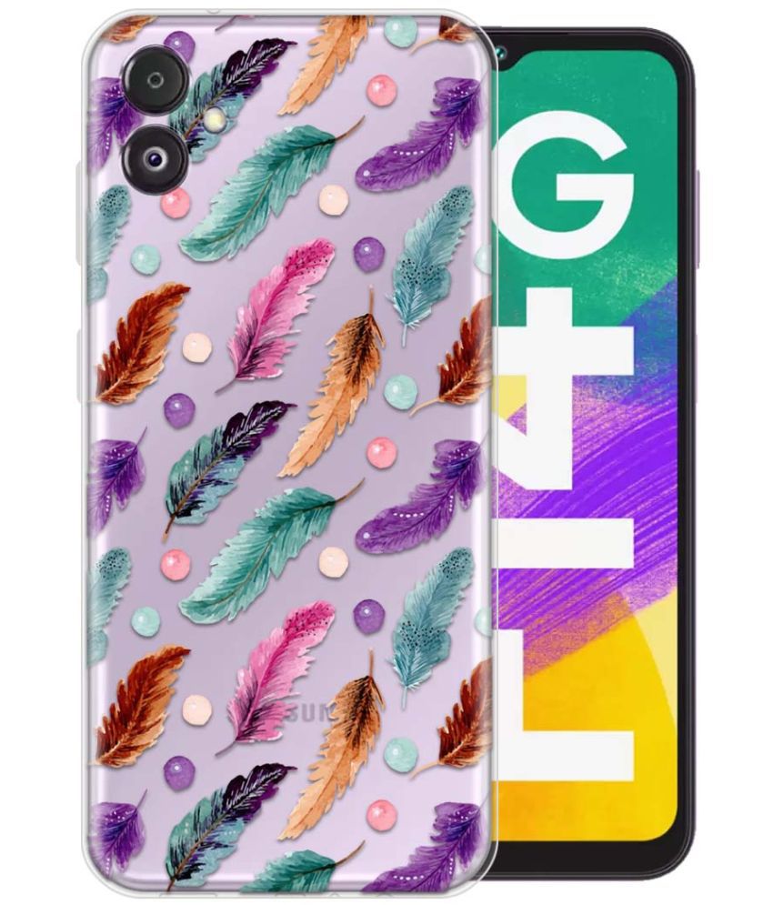     			Fashionury Multicolor Printed Back Cover Silicon Compatible For Samsung Galaxy F14 5G ( Pack of 1 )