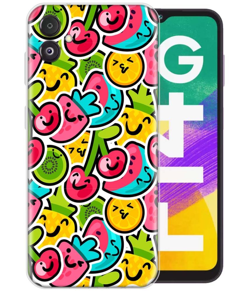     			Fashionury Multicolor Printed Back Cover Silicon Compatible For Samsung Galaxy F14 5G ( Pack of 1 )